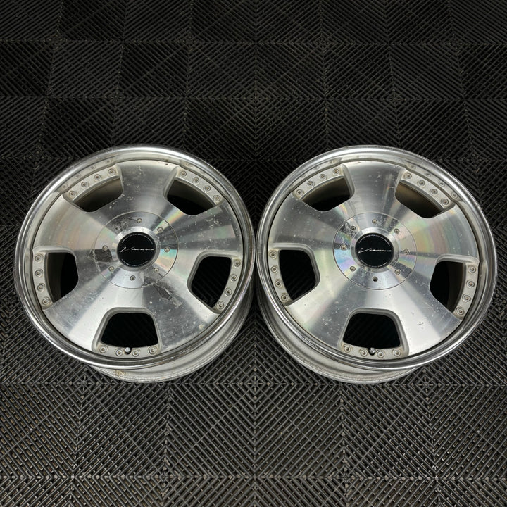 SSR Vienna Dish - 4x114.3 & 5x114.3 / 18x8+49 PAIR ONLY!