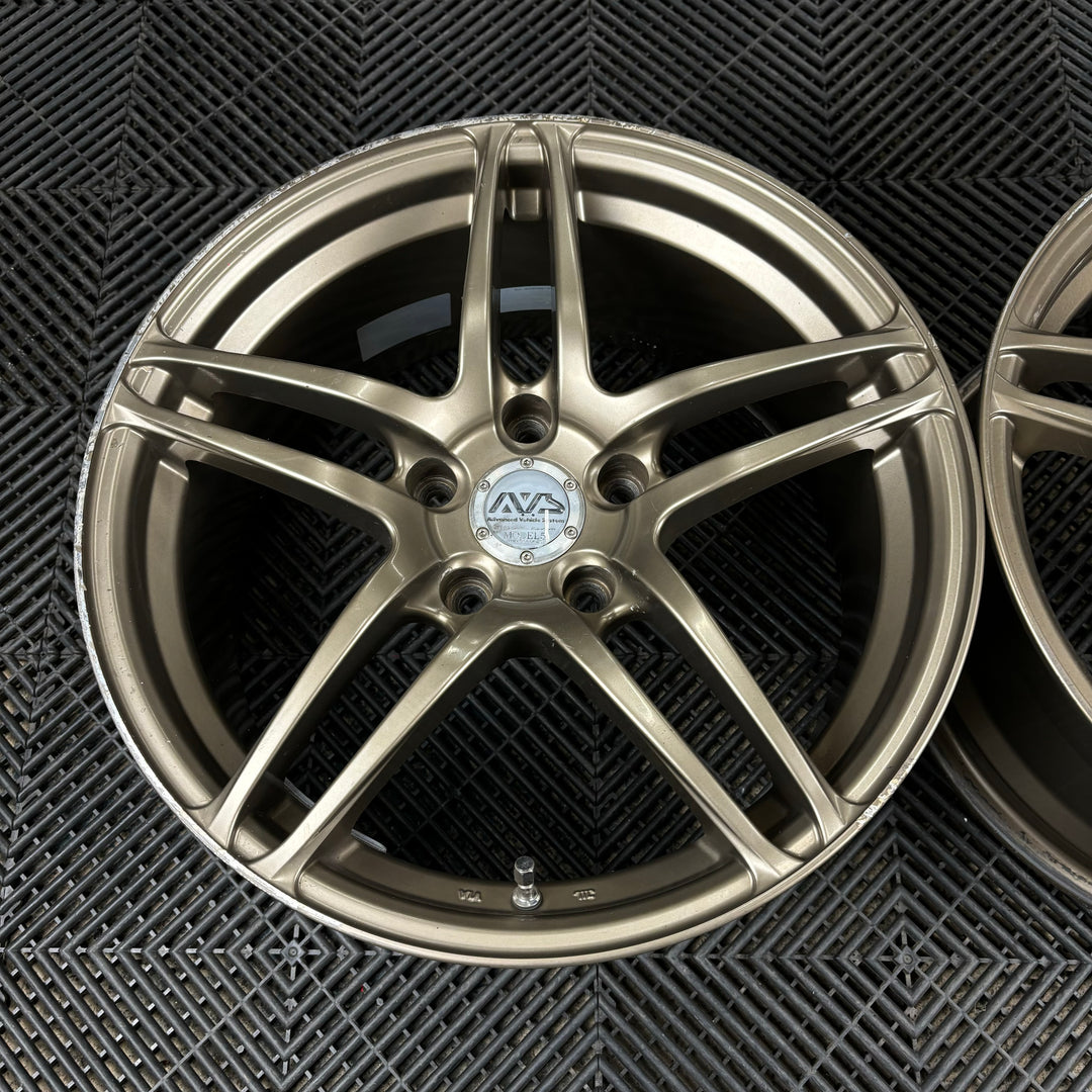 Advan AVS Model 5 PAIR (2) 5x114.3 17x8+38 – Parts From Japan Advan AVS Model 5 PAIR (2) 5x114.3 17x8+38 – Parts From Japan