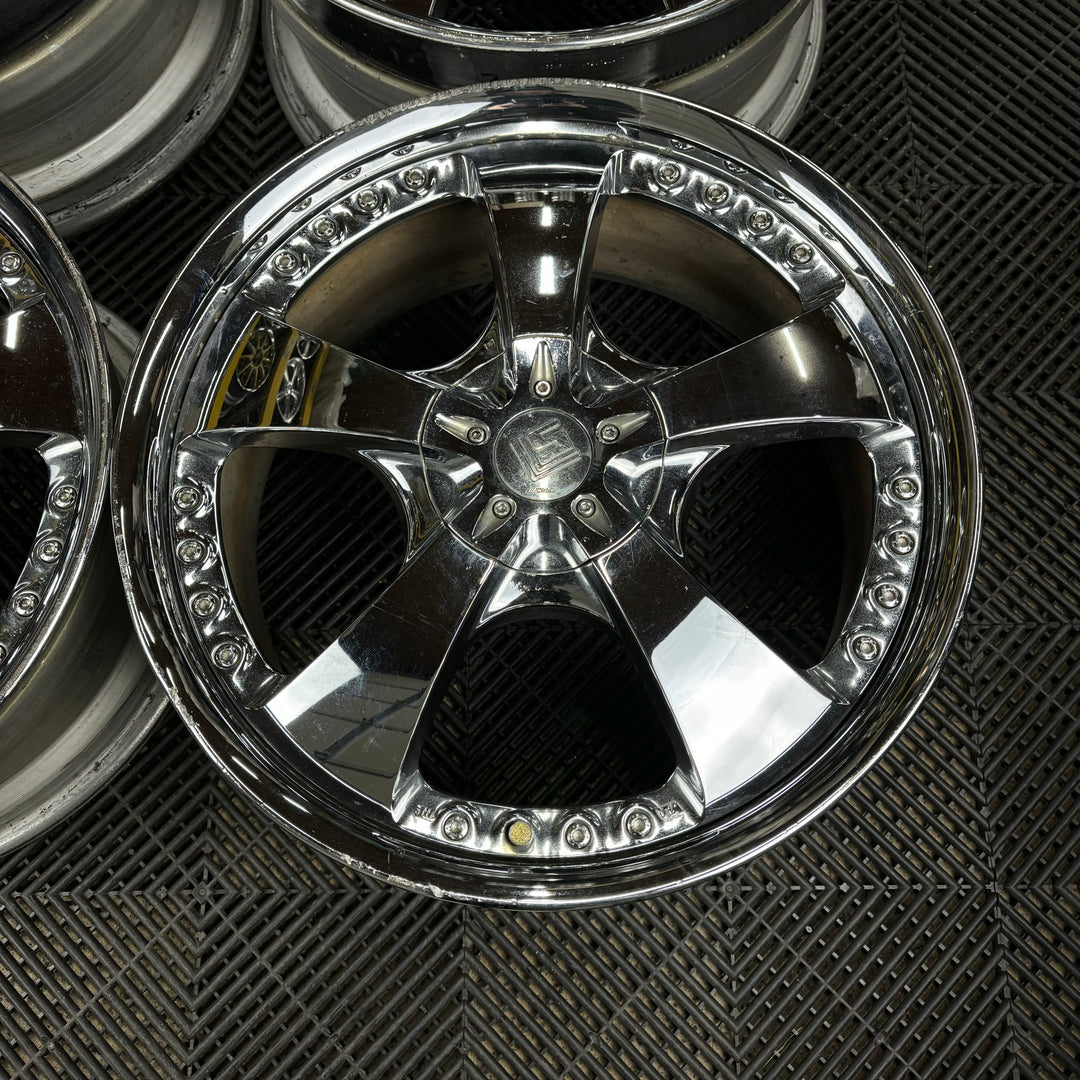 Work LS 105 / 5x114.3 / 19x8.5 +43 & 19x9.5 +43 – Parts From Japan