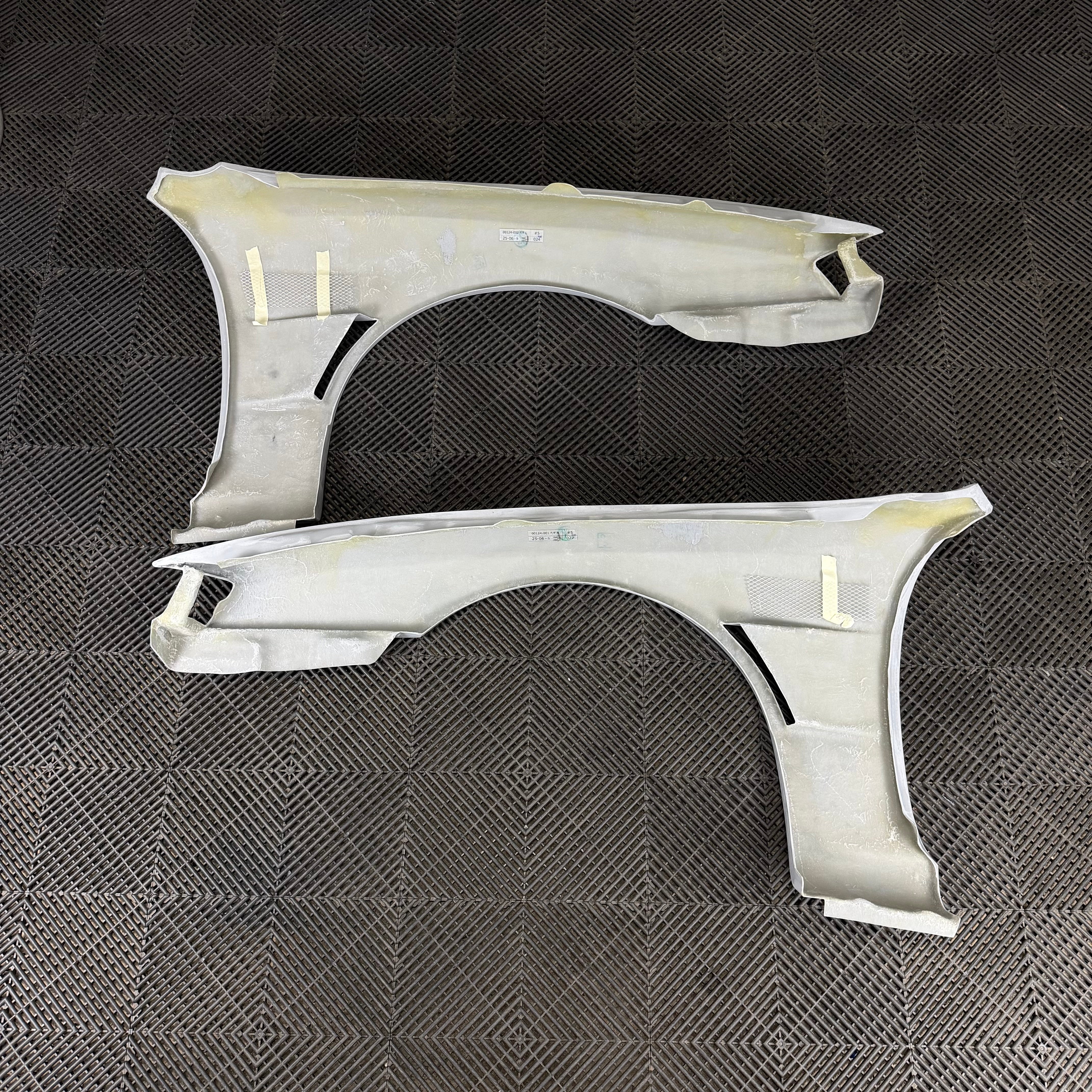 Origin Lab | Front Fenders - Single Vent +20mm for Nissan 180sx