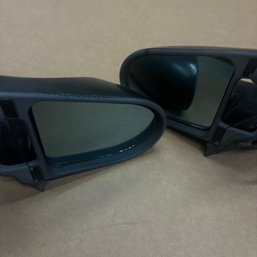 Carbon Ganador Mirrors for Nissan Silvia S15