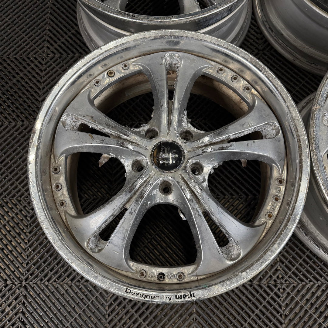 Weds Kranze Cerberus 2 / 5x114.3 / 18x8+38 & 18x8.5+39