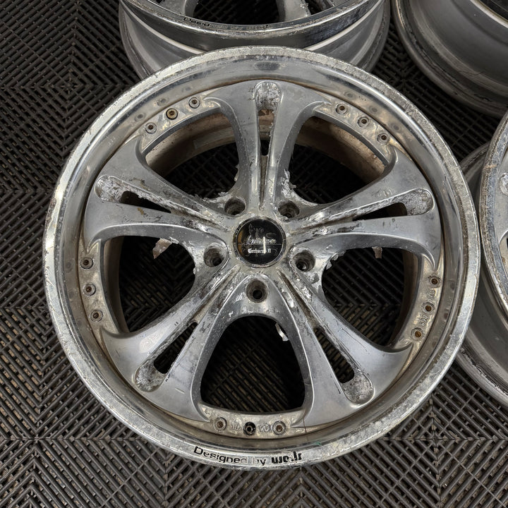 Weds Kranze Cerberus 2 / 5x114.3 / 18x8+38 & 18x8.5+39