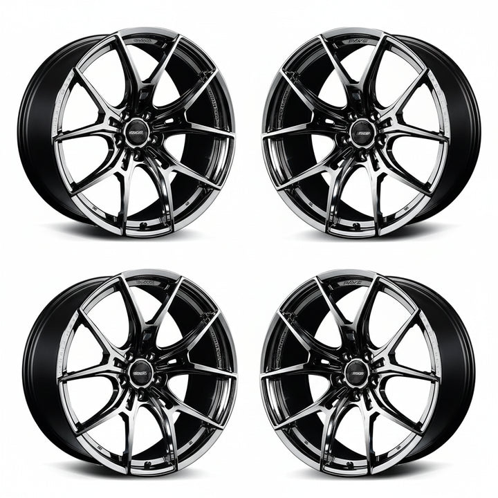 Rays | Gram Lights 57FXZ RBC/Machining | 18X8.0 +45 | 5X100 (Set)