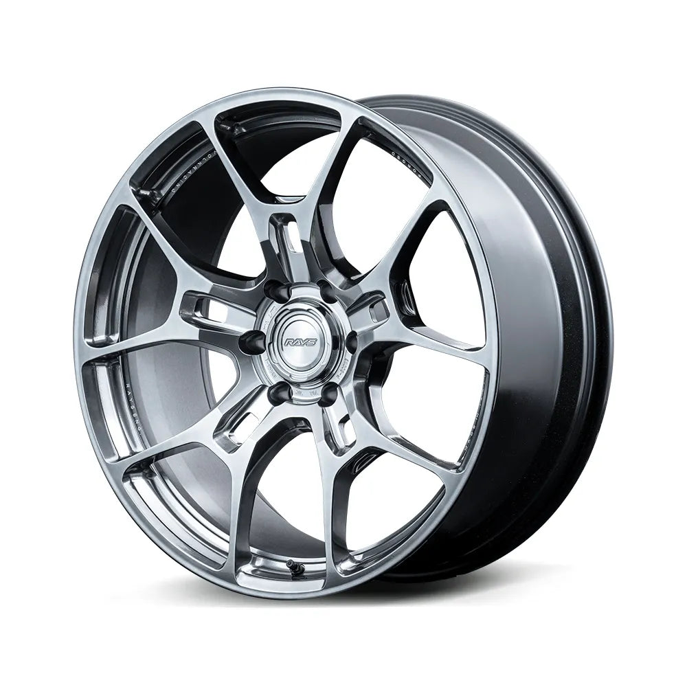 Rays | Volk G025GC Shining Light Metal/Rim FDMC | 22x10.0 +25 | 5X130