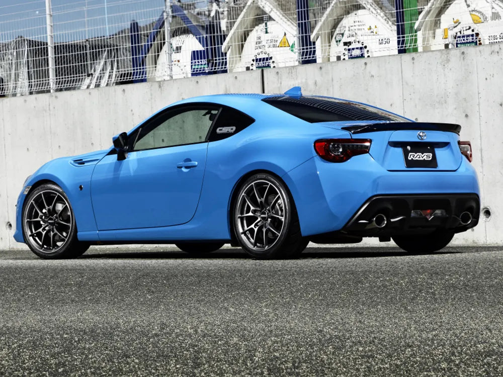 Rays | Volk G025 Matte Gunblack Rim Edge DC | 5X114.3| 19x10.0 +28 (Set)