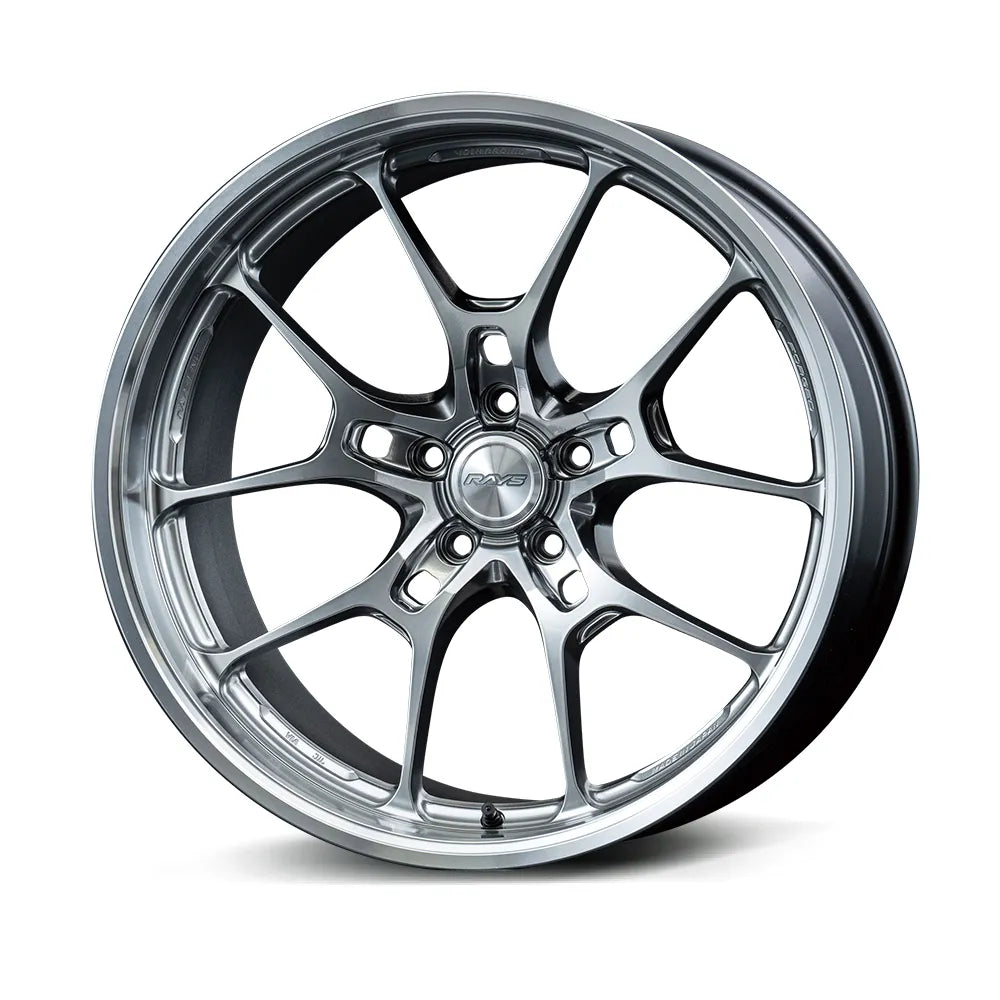 Rays | Volk G025LC Shining Light Metal/Rim FDMC | 20x8.5 +38 | 5X120