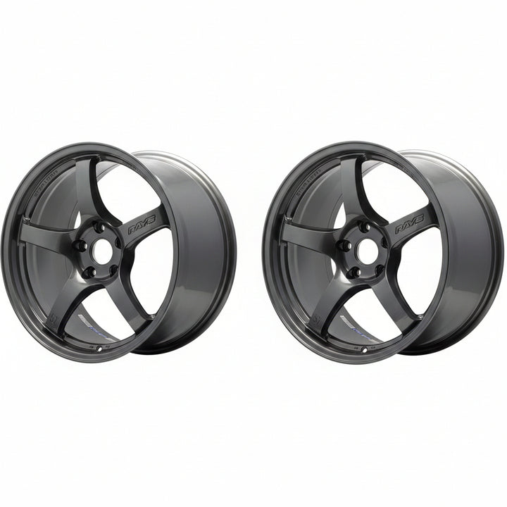 Rays | Gram Lights 57CR Super Dark Gunmetal | 15x8.0 +35 | 5X114.3 (Pair)