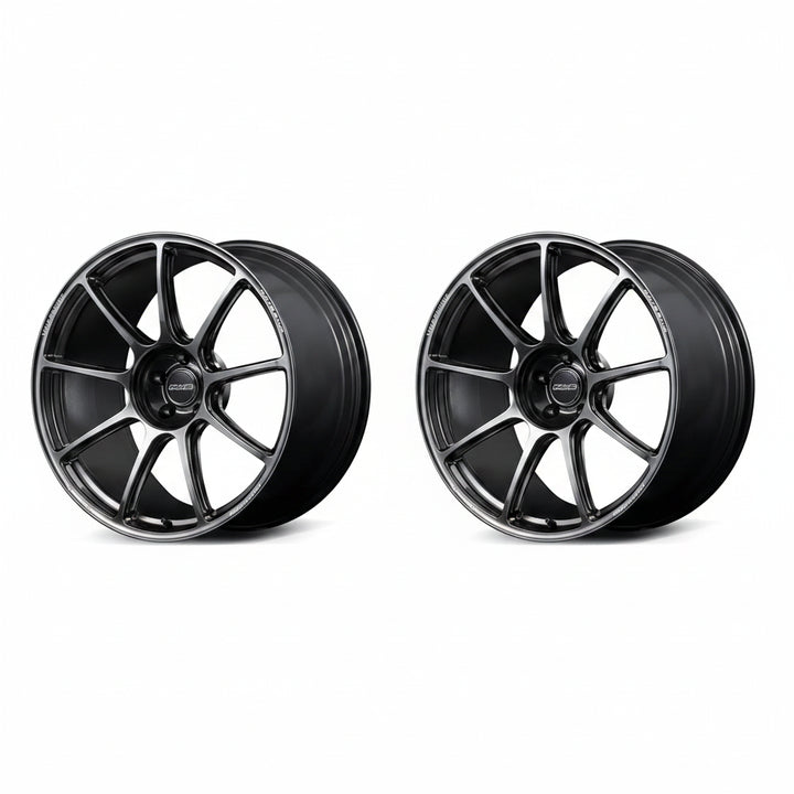 Rays | Volk GT90 Shining Black Metal | 5X114.3| 20x9.5 +45 (Pair)