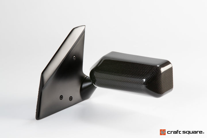 Craft Square | Touring Competition Dry Carbon Mirrors TCA-F for Mitsubishi Lancer Evolution VII–IX (CT9A)