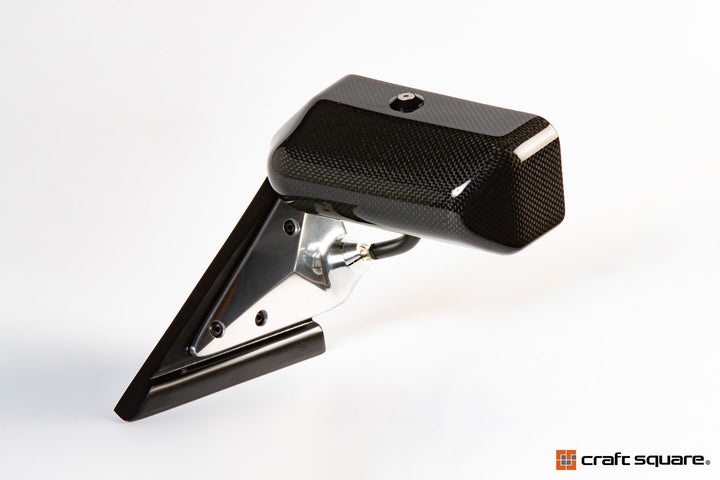 Craft Square | Touring Competition Dry Carbon Mirrors TCA-N1 - Blue Anti-Glare for Nissan Skyline GT-R R32 (BNR32)