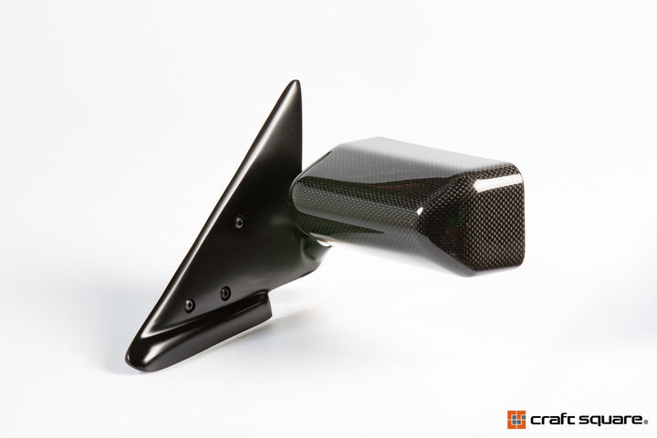 Craft Square | Touring Competition Dry Carbon Mirrors TCA-F - Blue Anti-Glare for Nissan Silvia S15