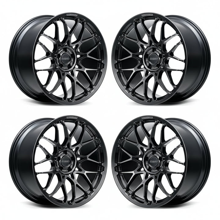 Rays | Volk G29 Shining Super Black | 5X114.3| 21x9.0 +30 (Set)