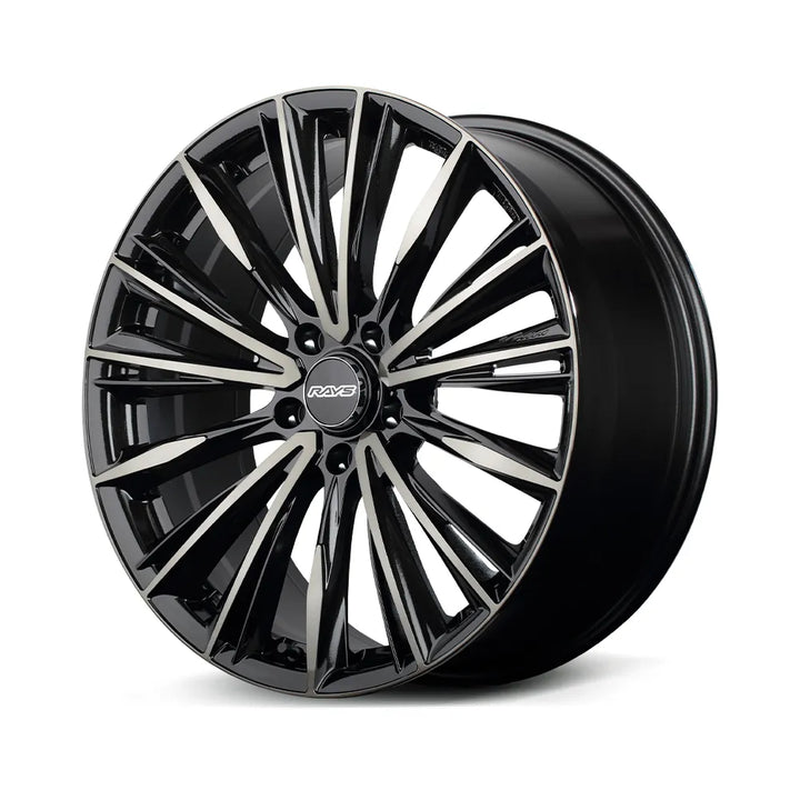 Rays | VERSUS VOUGE LIMITED Diamond Cut/Side Glass Black/Smoke Clear | 5X120 | 20X8.5 +38