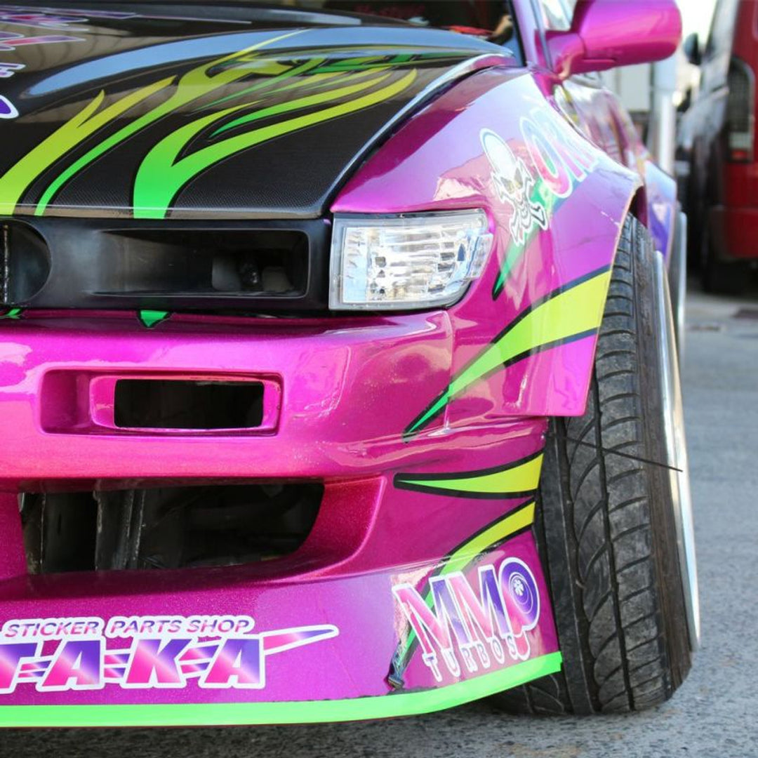 IN STOCK! Origin Lab | Front Fenders Type 4 +75mm for Nissan Silvia S13 (89-94 S13)