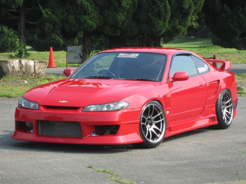 Car Modify Wonder Glare Front Fenders 50mm for Nissan Silvia S15
