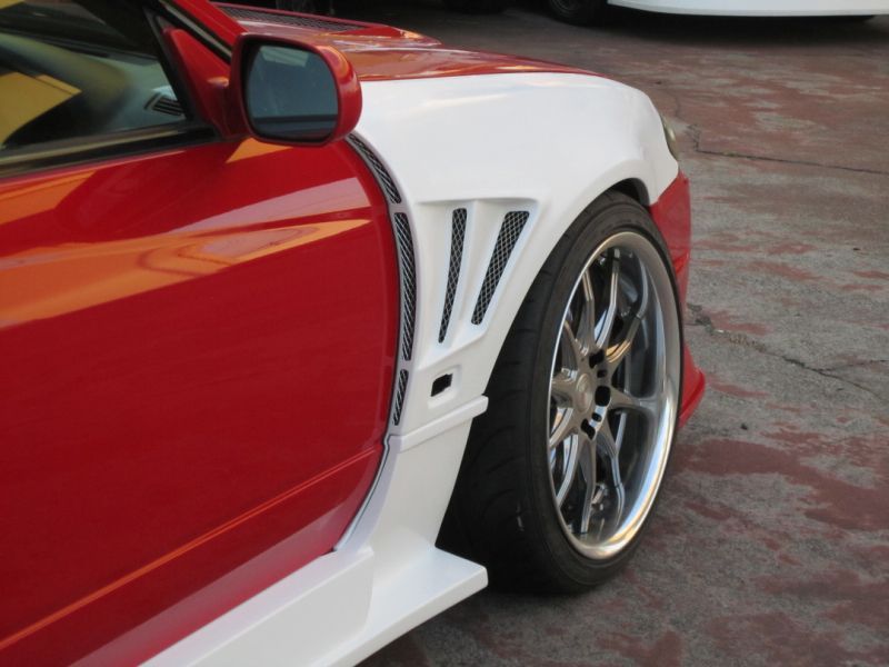 Car Modify Wonder Glare Front Fenders 50mm for Nissan Silvia S15