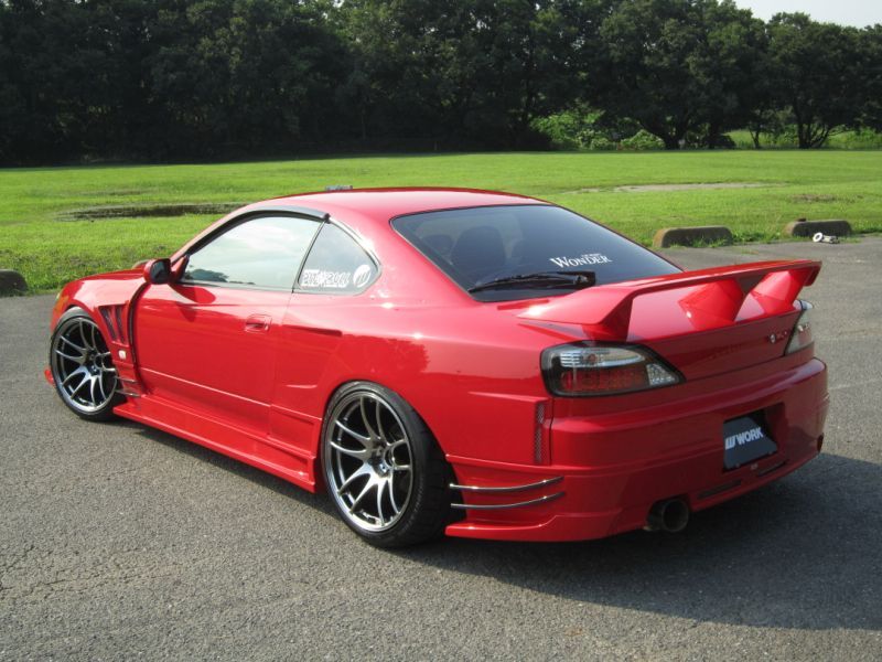 Car Modify Wonder Glare Front Fenders 50mm for Nissan Silvia S15