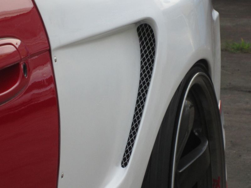 Car Modify Wonder Glare Rear Over Fenders +50mm for Nissan 240sx S14 CMW