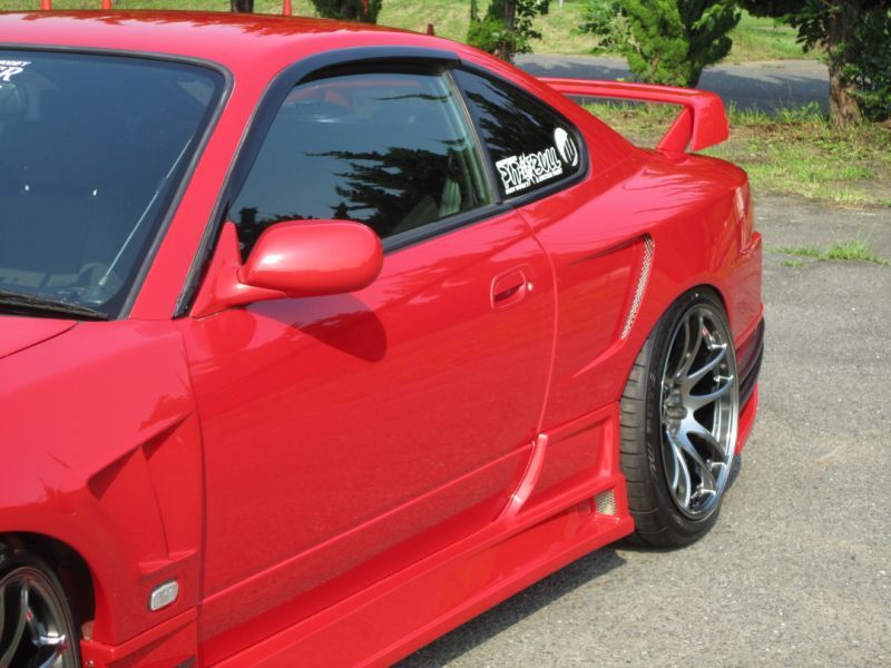 Car Modify Wonder Glare Rear Over Fenders 50mm for Nissan Silvia S15