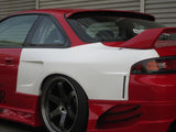 Car Modify Wonder Glare Rear Over Fenders +50mm for Nissan 240sx S14 CMW