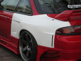 Car Modify Wonder Glare Rear Over Fenders +50mm for Nissan 240sx S14 CMW