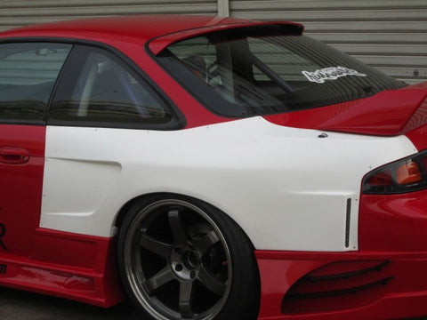 Car Modify Wonder Glare Rear Over Fenders +50mm for Nissan 240sx S14 CMW