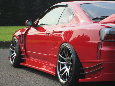 Car Modify Wonder Glare Rear Over Fenders 50mm for Nissan Silvia S15