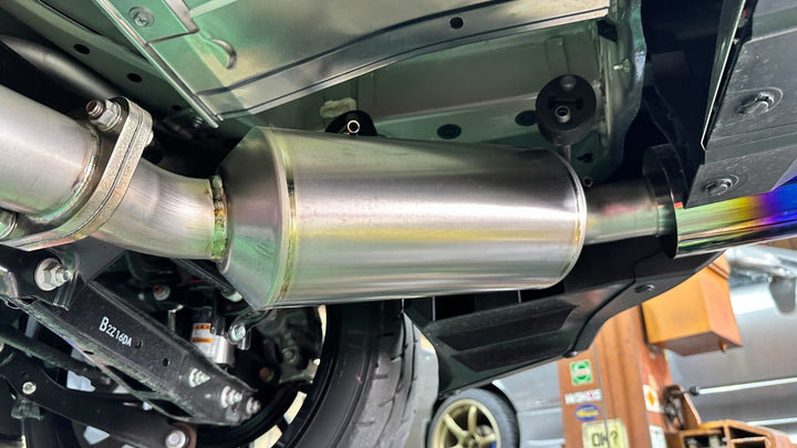 Yashio Factory | Super Silent Titanium Muffler for Toyota GR86 (ZN8)