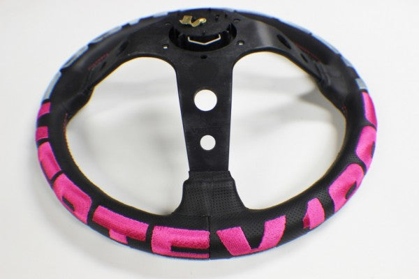 VERTEX 1996 STEERING WHEEL PINK 350mm