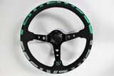 VERTEX 1996 STEERING WHEEL GREEN 350mm