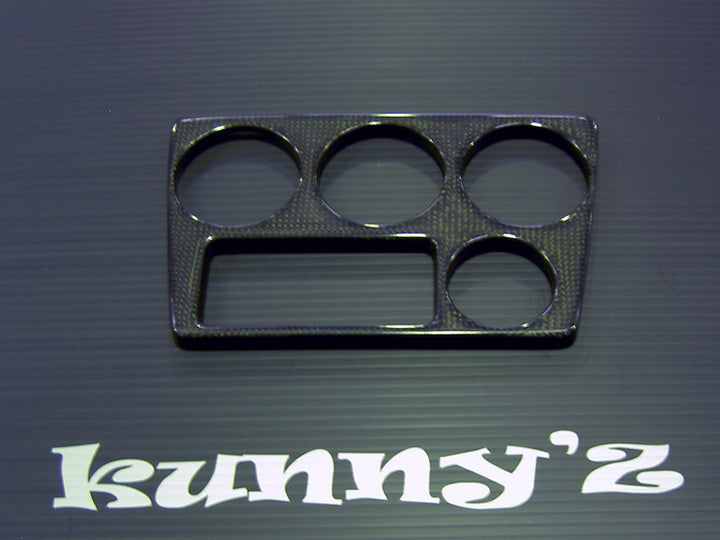 Kunnyz | Center Console Triple Gauge Pod Trim Piece for Toyota JZX100 Chaser / Cresta / Mark II