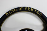 Vertex "King" 330mm Steering Wheel Black