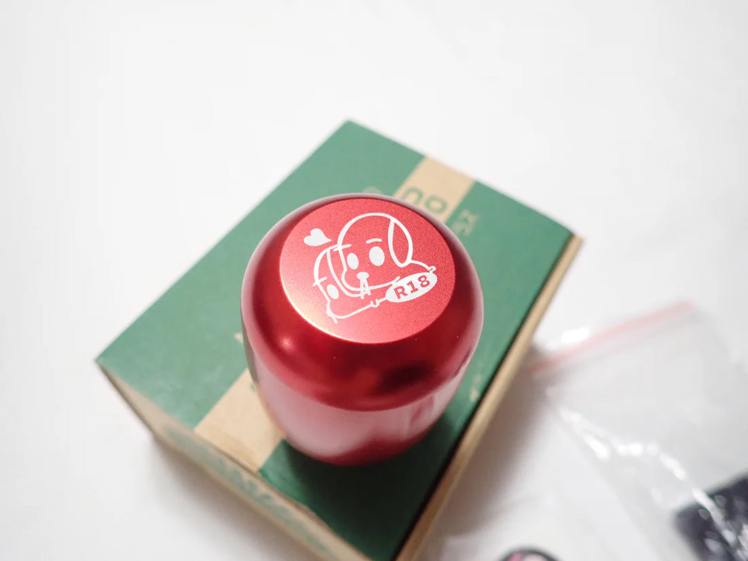 URAS | Original Aluminum Shift Knob Red/Blue/Purple/Black