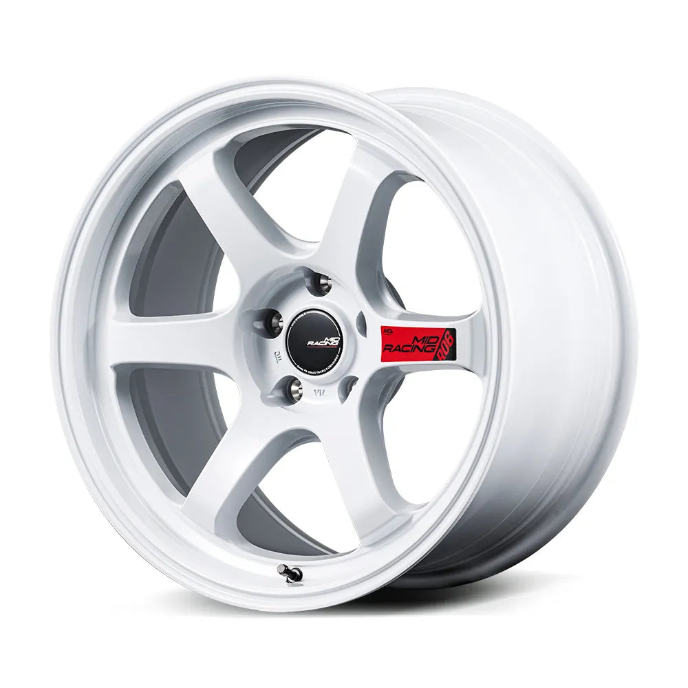 Rays | MID RACING R06 White | 5X100 | 18X7.5 +48