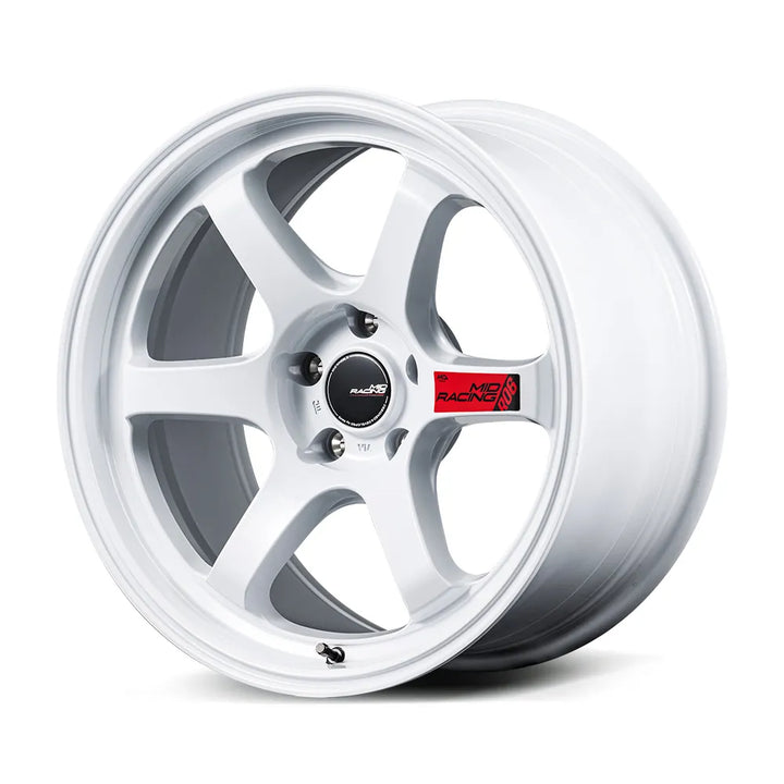 Rays | MID RACING R06 White | 5X120 | 18X9.5 +60
