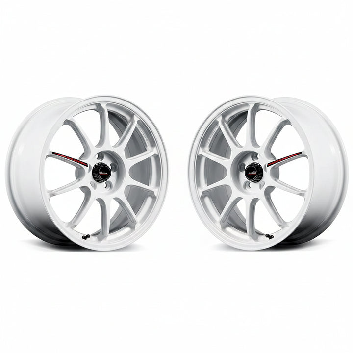 Rays | MID RACING R10 EVO White | 5X100 | 18X8.5 +45 (Pair)