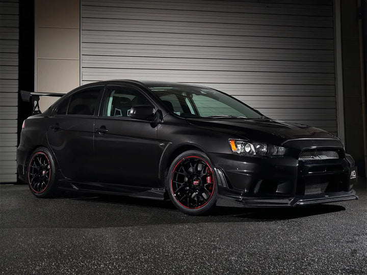 Rays | MID RACING R27 Black / Rim Red Line | 4X100 | 16X5.0 +45