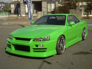 BSK Factory Full Body Kit for Nissan R34 2 Door