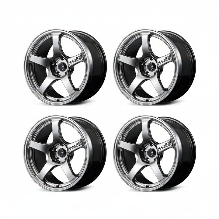 Rays | MID RACING R50 EVO Hyper Silver | 4X100 | 17X7.5 +45 (Set)