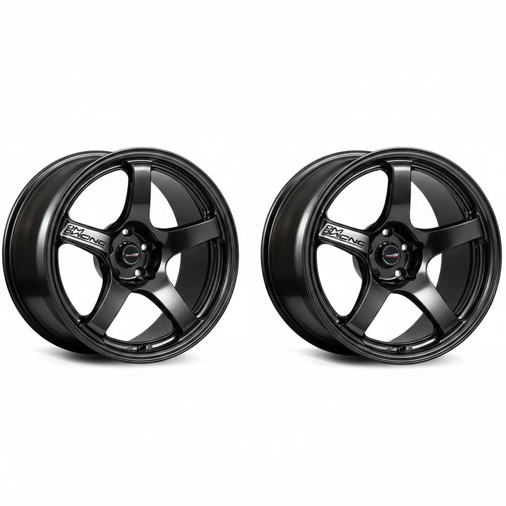 Rays | MID RACING R50 EVO Black Metallic | 5X100 | 18X8.5 +45 (Pair)