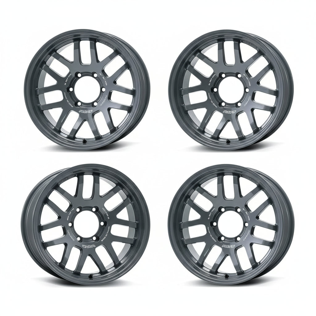 Rays | RAYS OFFROAD 07X Arms Gray | 5X114.3 | 17X7.0 +38 (Set)
