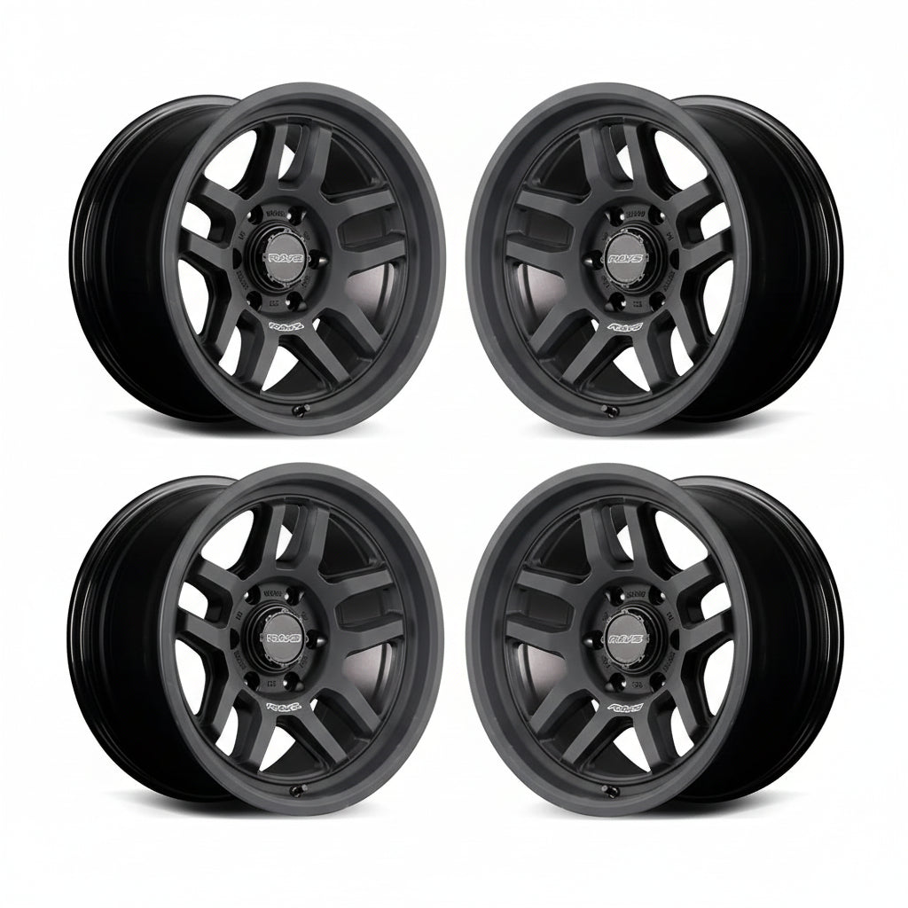 Rays | RAYS OFFROAD D325 Matte Black | 6X139.7 | 17X8.5 +0 (Set)