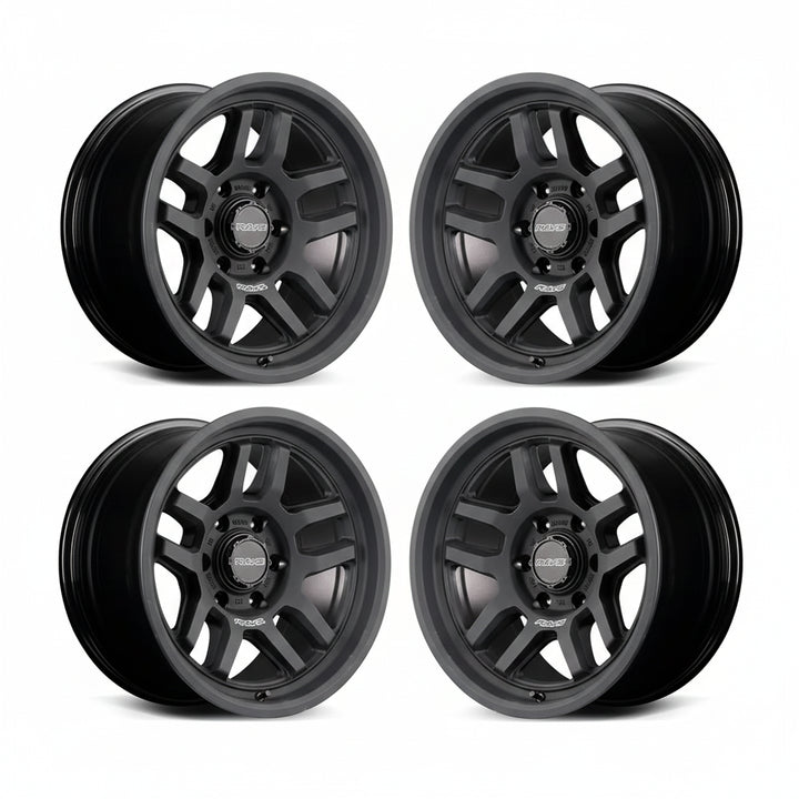 Rays | RAYS OFFROAD D325 Matte Black | 6X139.7 | 17X8.5 +0 (Set)