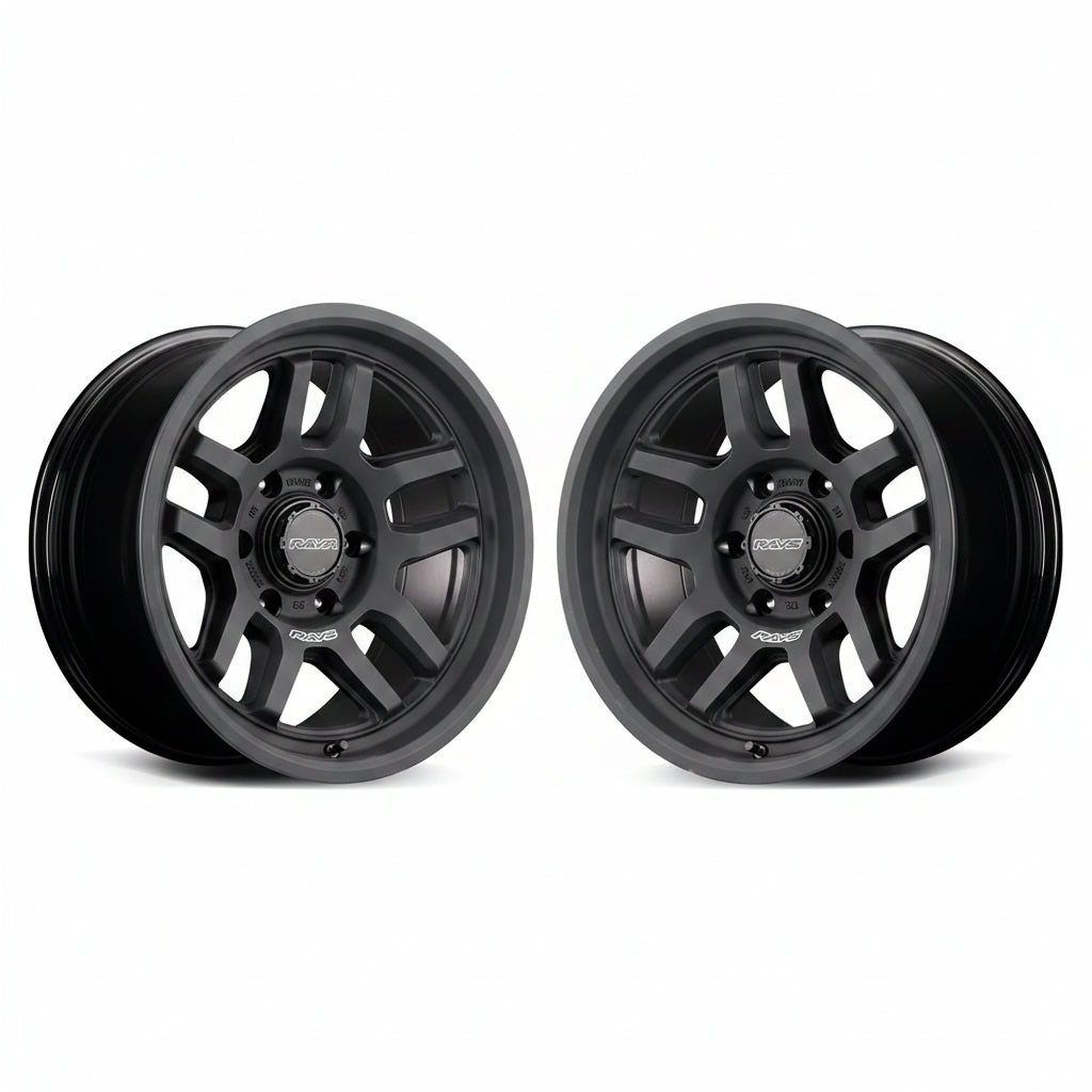 Rays | RAYS OFFROAD D325 Matte Black | 5X127 | 17X8.0 +0 (Pair)