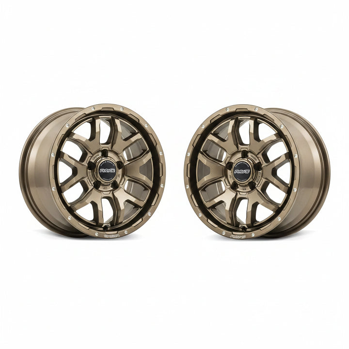 Rays | RAYS OFFROAD F6 boost Dark Bronze | 5X114.3 | 17X8.0 +35 (Pair)