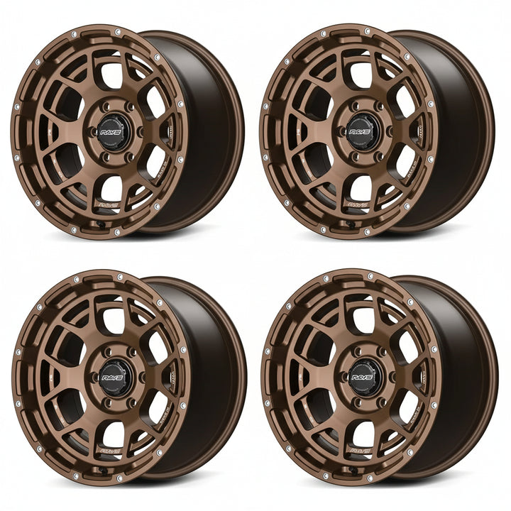 Rays | RAYS OFFROAD M6 Dark Bronze | 6X135 | 18X9.0 +10 (Set)