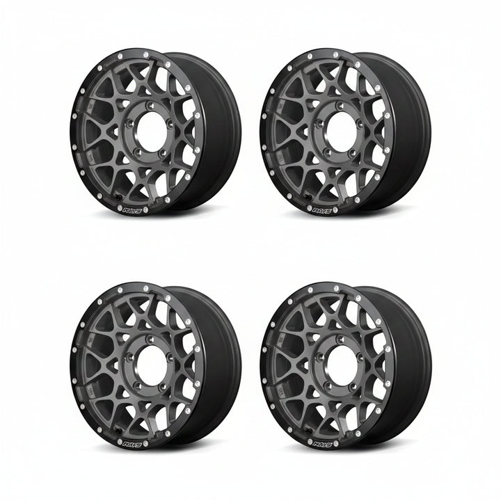 Rays | RAYS OFFROAD M8 Semigloss Arms Gray/E-pro Coat | 5X139.7 | 16X6.0 -5 (Set)