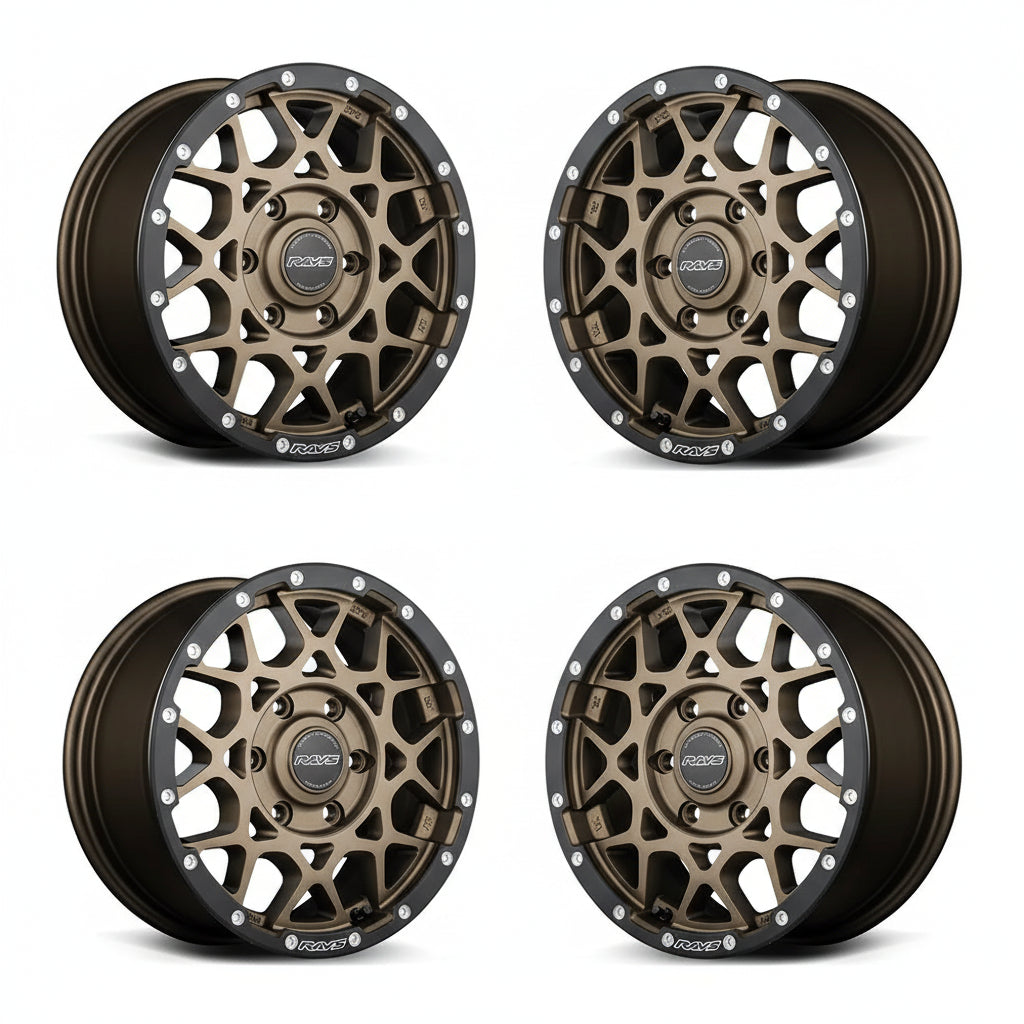 Rays | RAYS OFFROAD M8 Dark Bronze/E-pro Coat | 5X139.7 | 16X6.0 -5 (Set)