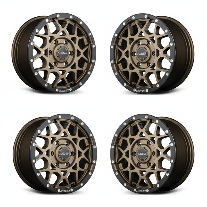 Rays | RAYS OFFROAD M8 Dark Bronze/E-pro Coat | 5X139.7 | 16X6.0 -5 (Set)